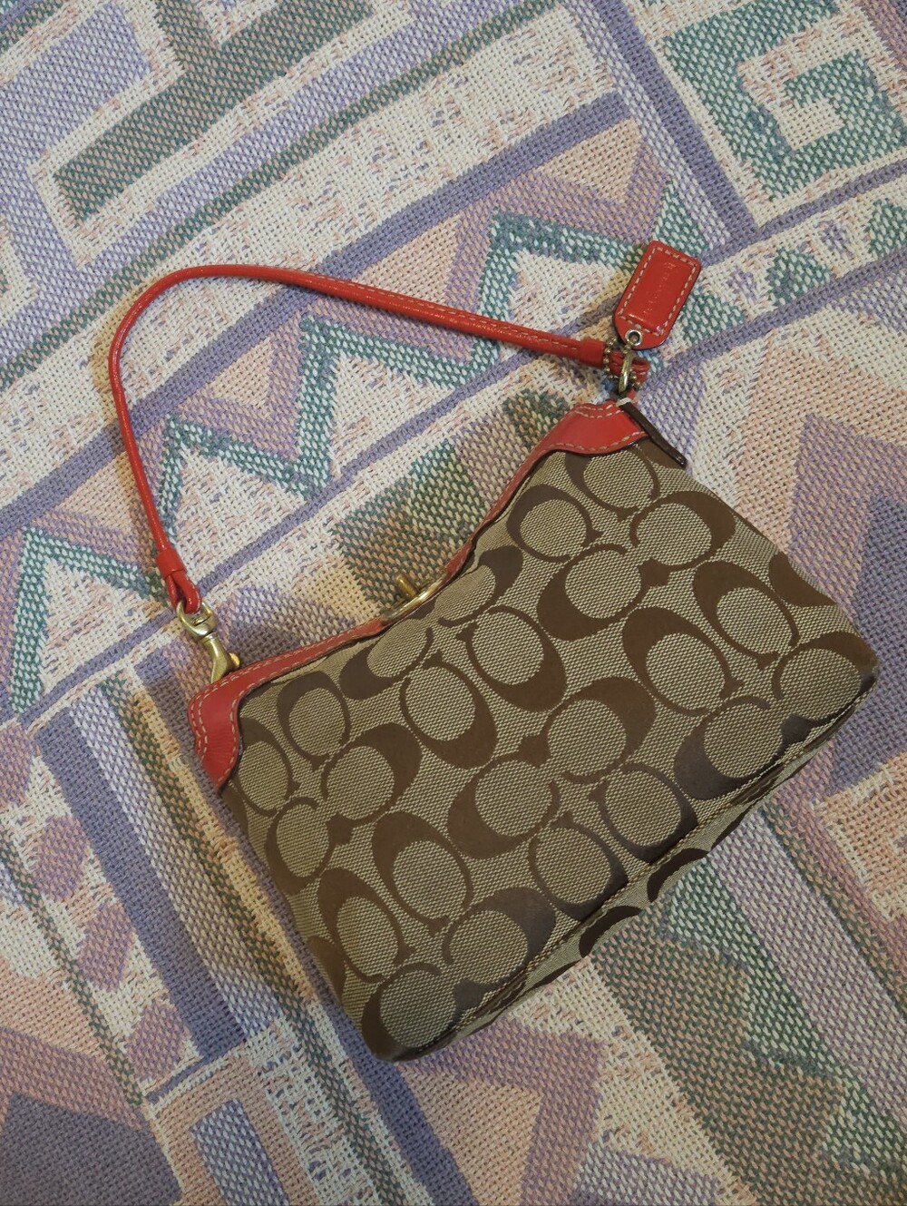 Y2K Vintage Coach Demi Turnlock Bag